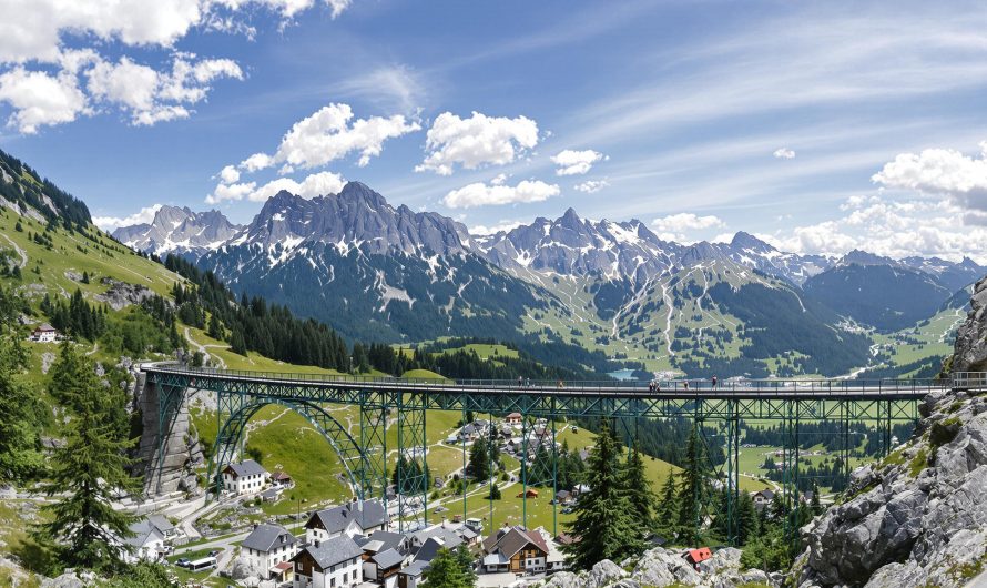 Découvrez le pont panoramique de Sigriswil en Suisse et ses merveilles