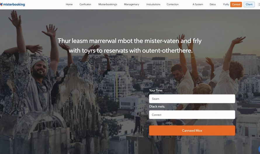 Misterbooking Logiciel Gestion Réservations Cloud