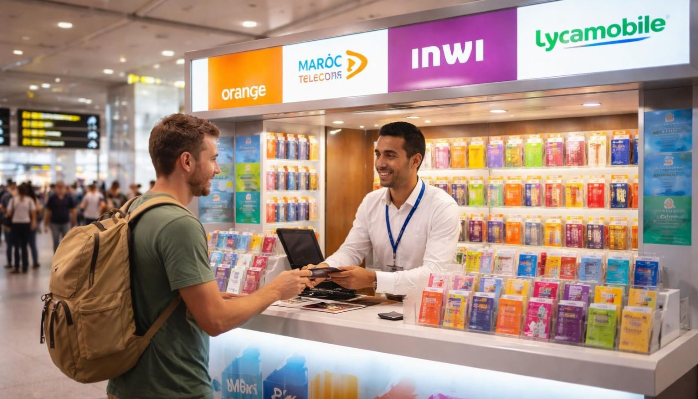 découvrez comment acheter une carte sim au maroc directement à l’aéroport : tarifs, principaux opérateurs disponibles et conseils pour éviter les pièges à l'achat.