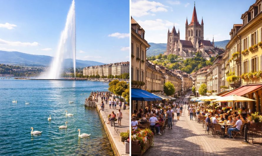 Genève ou Lausanne : quelle ville choisir pour vivre ?