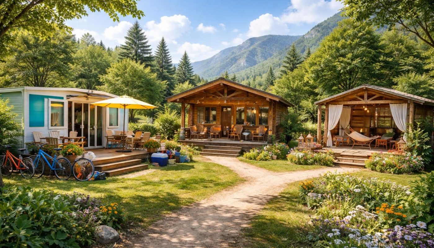 découvrez quel hébergement de camping choisir entre mobil-home, chalet ou bungalow en fonction de votre style de voyage pour des vacances adaptées à vos besoins.